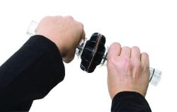Hand Exercise Products * Wrist flexion and extension exerciser strengthens grip and forearm * Resistance can be varied from virtually zero up to 20-foot pounds *