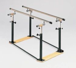 Parallel Bars Wood base measures 7