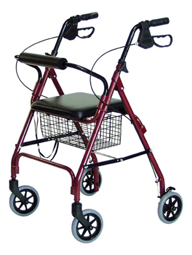 Surgical Shoes Burgandy * This new, lighter-weight Walkabout Lite rollator utilizes high-tech aluminum to reduce its weight to only 12 lbs while increasing the maximum weight capacity to 300 lbs * It folds quickly and easily into a compact unit for storage or transport, and is available in 4 eye-pleasing colors * This rollator comes complete with a padded seat, a backrest for extra comfort, ergonomic hand grips, and easy-to-operate hand brakes * Epoxy-coated aluminum frame * Removable wire storage basket * Adjustable handle height * 6