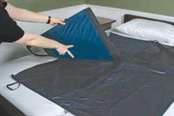 Bed Rails & Fall Protectors The Safety Sure Super Slide (SSS Slide) combines the best features of a mobility sheet and a transfer slide in one convenient product * The 20