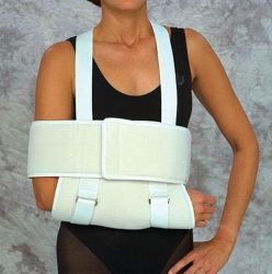 Arm Slings Universal sling and swathe constructed of laminated foam to white plush fabric * 1.5