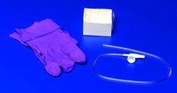 Suction Aspirator Ac 16 French Bx/10 * For convenient, affordable respiratory suctioning procedures * Each kit includes: Sterile coil suction catheter with SAFE-T-VAC Valve, (2) walleted Safeskin purple nitrile latex free gloves and a pop-up solution cup in a sterile inner wrap *