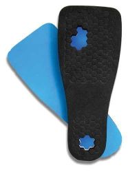 Insoles Peg-Assist/Women * Medium 6.5 - 8 * Removable pegs allow for localized off-loading of wounds and ulcerations of the foot
* Pressure reduced by as much as 60% while allowing patient to remain ambulatory
* Poron? cover eliminates the incidence of ring edema and edge abrasion
* Included stabilizer board prevents adjacent pegs from collapsing
* For use with Darco Square Toe Med-Surg Shoe
* HCPCS Suggested Code: A9283