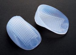 Heel Cups STANDARD * Regular (Under 175 Lbs) * Standard TuliGel's are to be used in dress or casual shoes * Combines the benefits of gel with Tuli's patented waffle design * Latex Free *