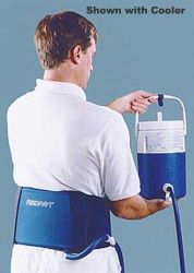 CRYO Systems & Cuffs Back / Hip / Rib Cuff & Cooler * System features simultaneous cold and compression to minimize swelling and pain * Insulated jug holds up to 4 liters of ice *