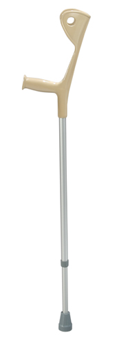 Crutches - Forearm Lightweight aluminum * One piece molded plastic cuff and hand grip assembly provides safety and comfort * 300 lb. Weight Capacity * Limited Lifetime Warranty * Fits patients 5'0