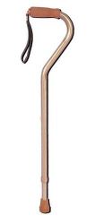 Canes - Aluminum Bronze * Ergonomically designed handle with soft Hyperlon Grip provides comfort and security * Handle height adjusts from 29