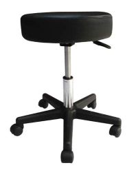 Stools - Examination Color Black * Without back rest * Without Foot Ring * A high quality cast base stool that features 3