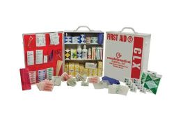 First Aid Kits 01/02/2014: Here is an updated contents list for this first aid kit:
1- Absorbent Compress - ANSI 32 Sq.
