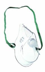 Oxygen Masks Pediatric * Fits on Chin * Features clear, soft vinyl masks and adjustable nose clip * Comes complete with 7 feet of oxygen supply tubing *