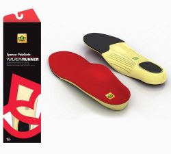 Insoles * Contoured, flexible support for wider shoes
* Cradles your feet with targeted cushioning that improves your athletic performance and prolongs the life of your shoes
* Ideal for: wider shoes - walking, running, training and sports
* Seven sizes fit men?s 6-15, women?s 7-12
* Unconditionally guaranteed for one full year