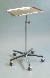 Instrument - Stands Casters provide additional mobility and convenience * Removable stainless steel tray measures 19
