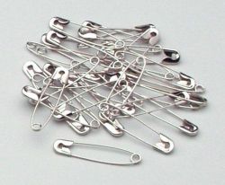 Safety Pins Size # 1 Small 1 1/4