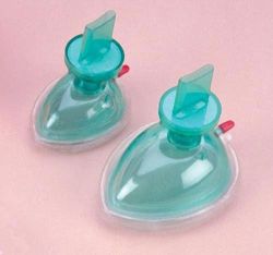 CPR Masks & Accessories MASKS * Child * The CPR Pocket Mask is a mouth-to-mask resuscitator used for the treatment of adults who are not spontaneously breathing * Masks come in poly wrapped plastic with instruction card and one-way valve