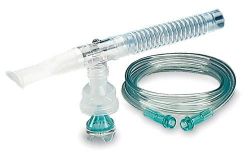 Disposable Nebulizer Includes a disposable nebulizer with Tee adaptor, 7 foot oxygen tubing, mouthpiece and reservoir tube *