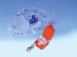 CPR Masks & Accessories Plus - Includes Mouth Piece & Filtered 1-Way Valve