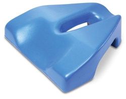 Massage Table Accessory A support pillow that provides superior comfort while the patient is lying in the prone position * Features an elevated base and mouth / nose cutout *