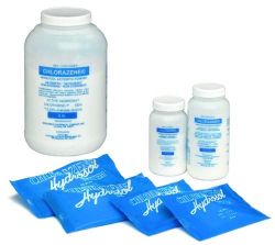 Whrlpool Disinfect./Antiseptic 200 Grams * Tank volume 150+ Gallons * Each Chlorazene is a simple, effective method to prevent infectious organisms from being introduced into open wounds during hydrotherapy * Controls gram-positive and gram-negative bacteria and fungi for a non-selective, broad spectrum kill * Non-toxic that attacks bacteria, not tissue * Non-foaming * Non-Corrosive * Non-Staining * Broad pH effective range *