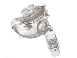 CPAP Accessories Seeing is believing that the Hybrid Dual-Airway Universal Interface does the best job yet of combining the comfort and proven reliability of nasal pillows with the convenience of a full face mask * The Hybrid is a unique fusion of technologies, designed to be a universal interface for patients, clinicians, and providers * Universal design simplifies mask selection and fitting protocols * Accommodates all modes of therapy * oral, nasal and oral/nasal * Built-in, soft, silicone chin flap is ideal for mouth breathers * Built-in chin flap gently supports the chin and keeps the mouth closed; eliminating the need for a chin strap * Exclusive design eliminates nasal bridge, forehead contact and associated facial sores * Eliminates air leaks near eyes, patient can wear glasses * Comprehensive system contains all sizes of adjustable nasal pillows and cushions to dramatically reduce incidence of improper sizing * One package contains all of the components required to properly size the patient, eliminating the hassle and waste of opening multiple products to properly fit the patient * Premium headgear provides five points of adjustability to provide a better fit, seal and increased support * Includes quick connect/disconnect buckles enables easy removal and application * Swivel tubing coupler to accommodate free movement and optimal performance during the night * Supplemental oxygen ports *