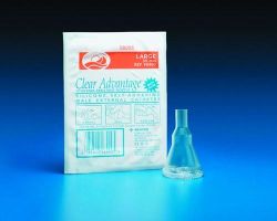Internal Catheters & Intermediate 31 mm Each * 100% Latex-free, thin, self-adhering catheter for maximum wear time * Features aloe in the adhesive * Kink-resistant nozzle * Silicone