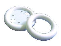 Pessaries With Support * # 5 * Designed specifically to fit a narrow vaginal vault * Used for a first to second degree prolapse as well as an accompanying cystocele * All pessaries are made with 100% silicone and are latex-free