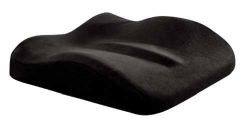 Lumbar Cushions Black * 2 in 1 ergonomic design supports back or seat * Contoured foam to fit your back or seat * Luxurious soft cover for soothing comfort * Use together with any Obusforme backrest support * Use it at home, in the car or at the office * Item measures 15?
