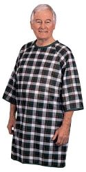 Reusable Patient Exam Gowns For Men * blue/Green Plaid * Designed for cozy insulated warmth * Brushed polyester for ease of care with the look and feel of flannel * Wrap-around styling with raglan sleeves * One size fits all * One gown per package *
Shipping Carton Size: 12