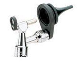 Otoscope Heads Welch Allyn? 3.5v Operating Otoscope with Specula (Head Only) * Halogen HPX lamp that provides 30% more light output for true tissue color and consistent, long-lasting illumination * Open system is convenient during procedures * Rotatable lens and speculum allows ease of use * Fiber optic illumination produces cool light *