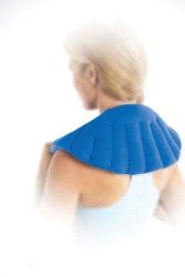 Exercise Mats Designed for treatment of neck, shoulder, arm, leg, knee and back pain * It also helps relieve stomach cramps, tired aching hands and feet and provides relief for nursing mothers * The hook and loop closure helps to secure the Body Wrap comfortably in various positions on the body * Use it hot or cold * Filled with 100% natural, organic grains * 16.5