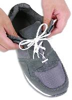 Shoe Laces Elastic -White 24