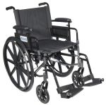 Wheelchair Ltwt K4 Flip-Back Adj Desk Arms/ELR 18