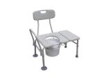 Transfer Bench & Commode Combination w/Plastic Seat(KD)